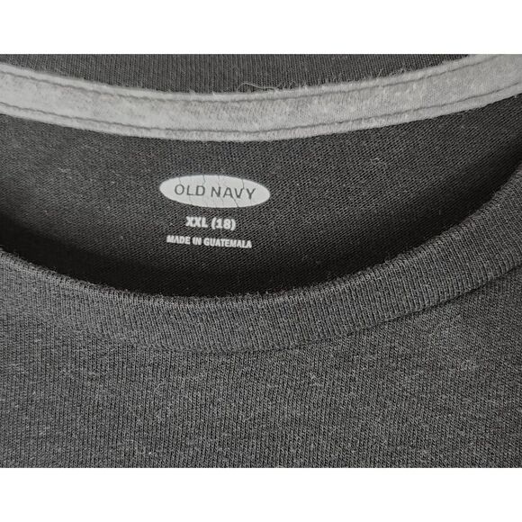 Old Navy Woman's Awesome Mode Drone T Shirt Sz XXL Black Long Sleeve Graphic - Picture 4 of 6